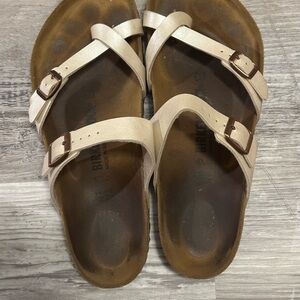 Birkenstock White Sandals